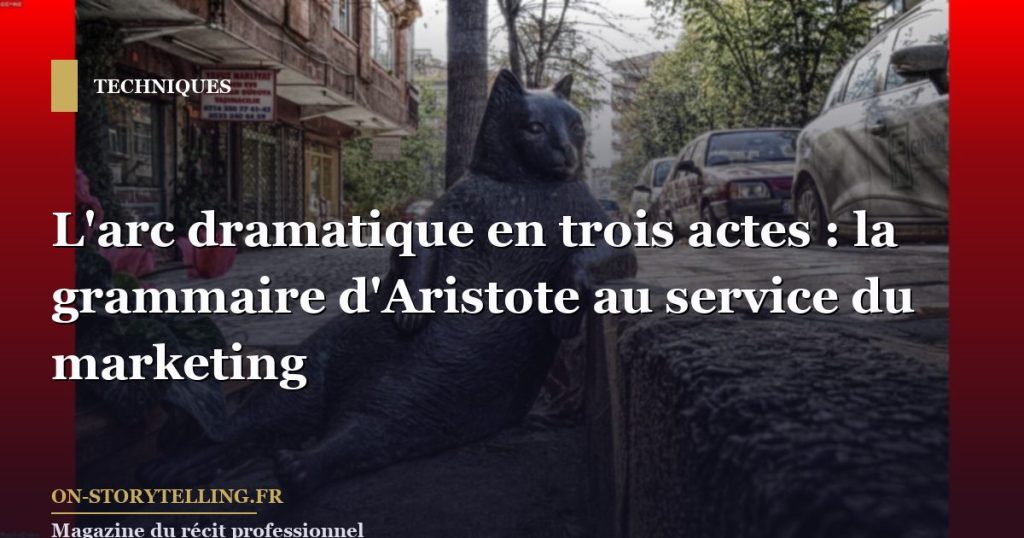 L'arc dramatique en trois actes : la grammaire d'Aristote au service du marketing