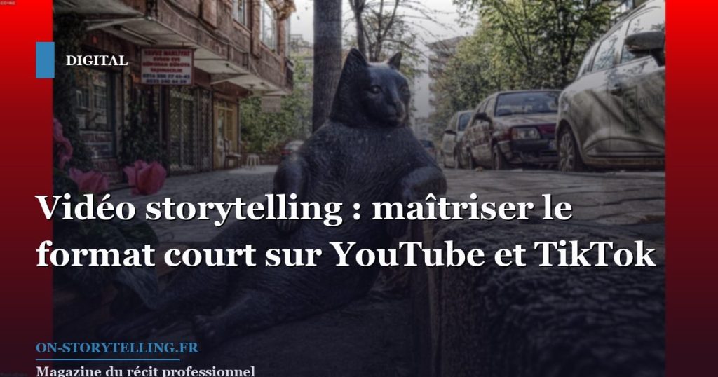 Vidéo storytelling : maîtriser le format court sur YouTube et TikTok