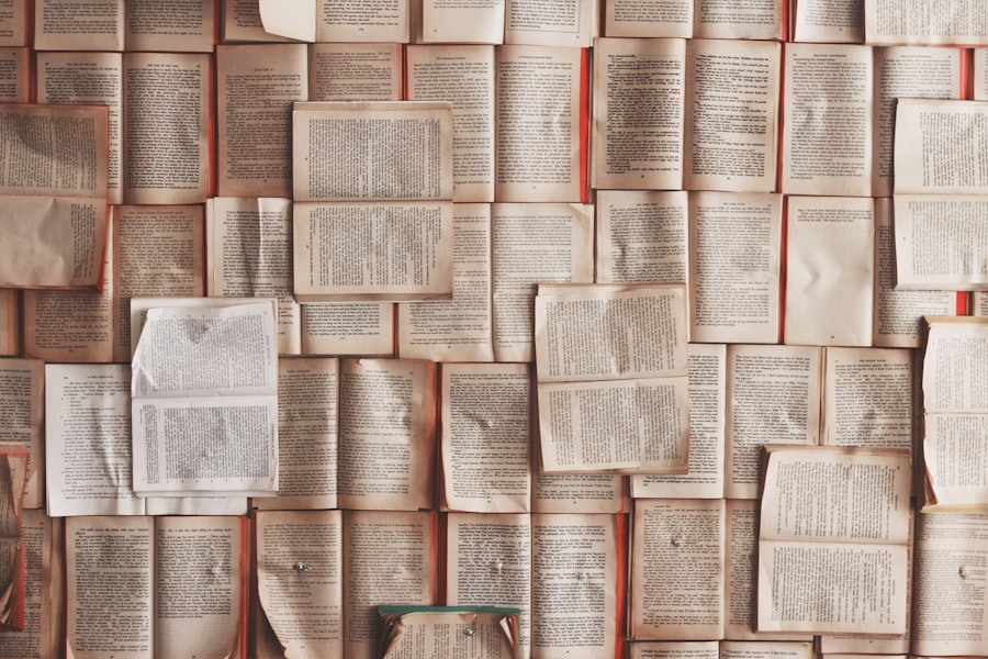 Page de livre ouverte